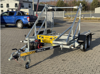 Remolque portabobinas nuevo LORRIES TPB35-4925 + wciągarka elektryczna | 3500kg: foto 3