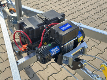 Remolque portabobinas nuevo LORRIES TPB35-4925 + wciągarka elektryczna | 3500kg: foto 2
