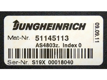 Unidad de control para Equipo de manutención Jungheinrich 51145113 | Stuur regeling steering Controller AS4803 Z index O  fro: foto 3