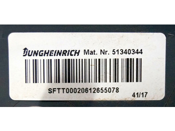 Sistema eléctrico para Equipo de manutención Jungheinrich 51340344 | Rijschakelaar Control handle for ERD220 with folding pla: foto 3