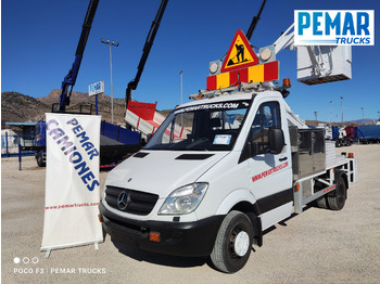 Camión con plataforma elevadora MERCEDES-BENZ