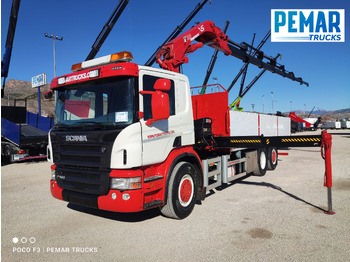 Camión grúa SCANIA P 400