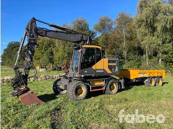 Excavadora de ruedas VOLVO EW160E