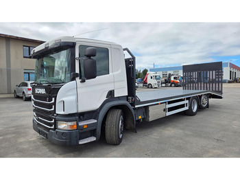 Camión portavehículos SCANIA P 320
