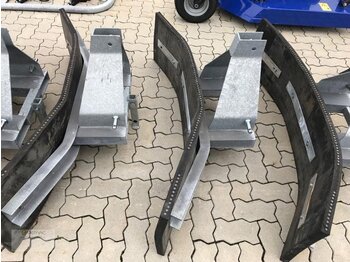 Hoja de bulldozer nuevo Vemac Gummischieber 260 Futterschieber Gülle Schneeschild 3Punkt: foto 3