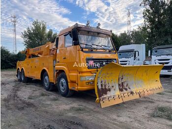 Grua de remolque autos SINOTRUK 8x4 drive wrecker breakdown lorry recovery vehicle: foto 1