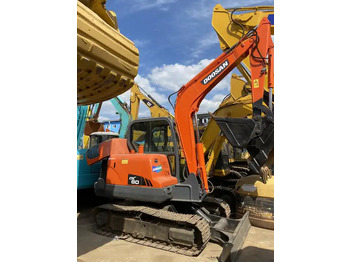 Excavadora de cadenas 6tons doosan excavator used dx60 dh60 dx55 dh55  mini excavator free shipping: foto 5