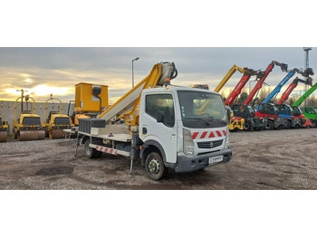 Camión con plataforma elevadora RENAULT Maxity
