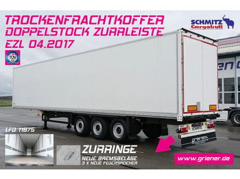 Semirremolque caja cerrada Schmitz Cargobull SKO 24/ ZURRLEISTE / LASI/DOPPELSTOCK ZURRINGE: foto 1