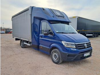Furgoneta con caja de lona VOLKSWAGEN Crafter