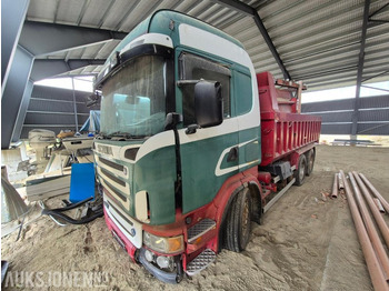 Camión caja abierta SCANIA R 420