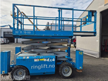 Plataforma elevadora 2007 Genie GS-2668 RT, Dieseldrevet sakselift, 4x4, sert til 04/2026: foto 2