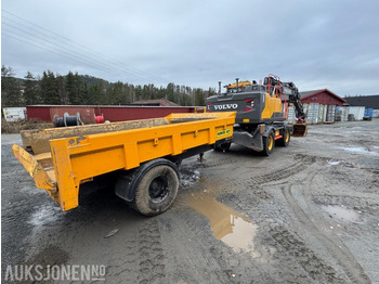 Excavadora 2016 Volvo EW160E hjulgraver med henger / rototilt / skuffe: foto 5