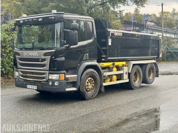 Camión volquete SCANIA P