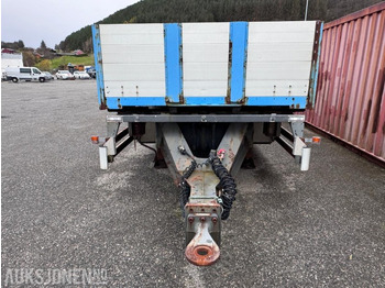 Remolque 2002 Goebel & Sohn Containerchassi / Boggi kjerre med Kögel ER 74 Vekselflak med aluminiumskarmer - Supersingel hjul: foto 2