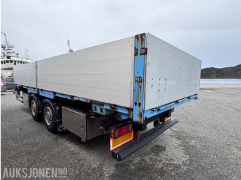 Remolque 2002 Goebel & Sohn Containerchassi / Boggi kjerre med Kögel ER 74 Vekselflak med aluminiumskarmer - Supersingel hjul: foto 4