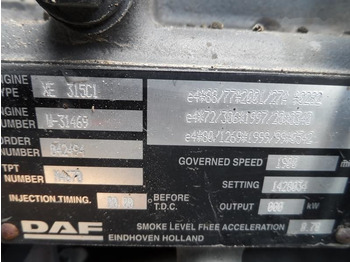 Motor para Camión DAF XE315C 430 E3   DAF XF 95: foto 4