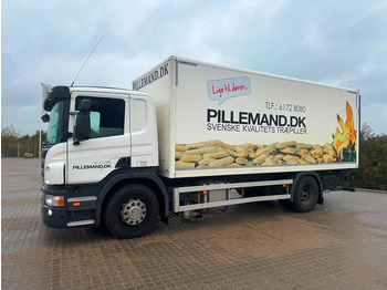 Camión caja cerrada Scania P230 inkl. lift with remote control.: foto 2