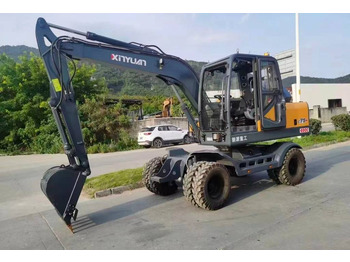 Excavadora de ruedas