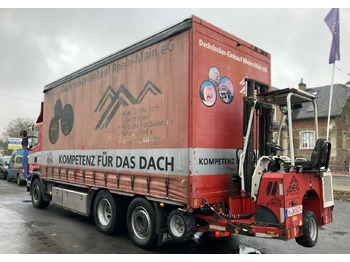 Furgoneta con caja de lona Inna Inny Scania G320 Wózek PALFINGER Firanka Plandeka plandeka Moffett 2012: foto 2 Furgoneta con caja de lona Inna Inny Scania G320 Wózek PALFINGER Firanka Plandeka plandeka Moffett 2012: foto 2