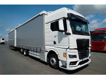 Camión lona MAN TGX 26.470 / ZESTAW TANDEM 120 M3 / PRZEJAZDOWY: foto 5 Camión lona MAN TGX 26.470 / ZESTAW TANDEM 120 M3 / PRZEJAZDOWY: foto 5