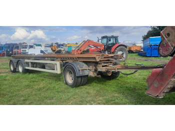 Remolque multilift/ Portacontenedores de cadenas HÜFFERMANN