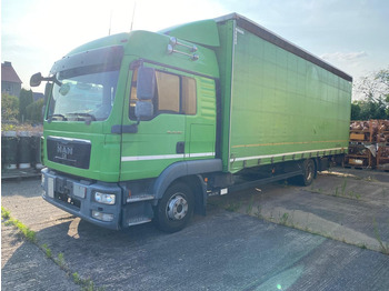 Camión lona MAN TGL 12.250 Plane/Spr. LBW Klima AHK: foto 2