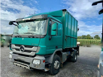 Leasing de Mercedes-Benz 1844K 4x2 Kipper mit Kran Blattgefedert Mercedes-Benz 1844K 4x2 Kipper mit Kran Blattgefedert: foto 1