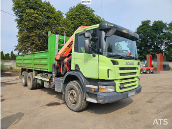 Camión caja abierta SCANIA P 340