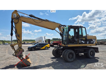 Excavadora de ruedas 2008 CAT M316D: foto 2