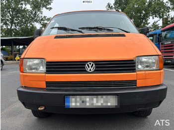 Furgoneta con caja de lona, Furgoneta combi Volkswagen Transporter 1.9D double cab with box body (1992): foto 3