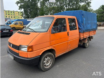 Furgoneta con caja de lona, Furgoneta combi Volkswagen Transporter 1.9D double cab with box body (1992): foto 4