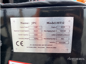 Miniexcavadora JPC