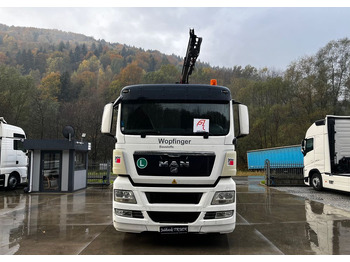 Camión caja abierta, Camión grúa MAN TGX 26.440 // 2009 // Palfinger PK 12001EH Radio // Oś skrętna i podnoszona //: foto 2 Camión caja abierta, Camión grúa MAN TGX 26.440 // 2009 // Palfinger PK 12001EH Radio // Oś skrętna i podnoszona //: foto 2