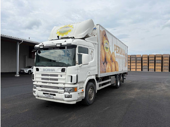 Camión caja cerrada SCANIA 114