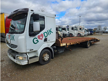 Camión portavehículos RENAULT Midlum 220
