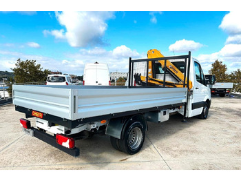 Caja abierta furgoneta Mercedes Benz Sprinter 419 Cassone Fisso + Gru: foto 5