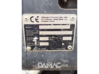 Miniexcavadora DAEWOO SOLAR015PLUS: foto 5 Miniexcavadora DAEWOO SOLAR015PLUS: foto 5