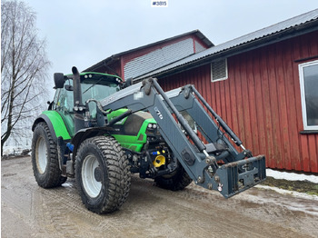 Tractor 2015 Deutz-fahr 6190 Agrotron w/ Front loader, Front PTO and 2 sets of tires.: foto 2