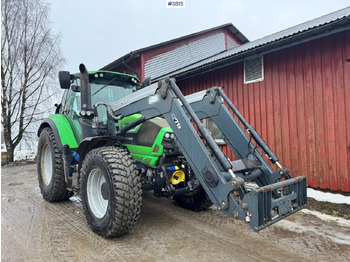 Tractor 2015 Deutz-fahr 6190 Agrotron w/ Front loader, Front PTO and 2 sets of tires.: foto 3
