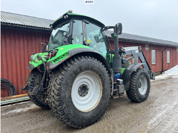 Tractor 2015 Deutz-fahr 6190 Agrotron w/ Front loader, Front PTO and 2 sets of tires.: foto 4