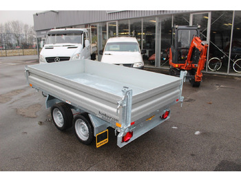Remolque volquete Humbaur HTK 2700.27 Alu E-Pumpe Kipper Dreiseitenkipper: foto 4