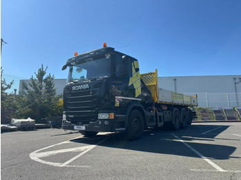 Camión caja abierta SCANIA G 450
