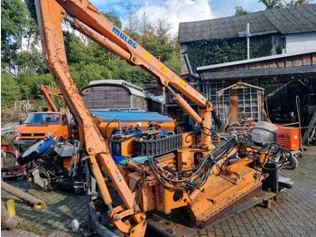 Desbrozadora de brazo Mulag MKM FME 700 Mähausleger Böschungsmulcher Böschungsmäher Seitenmulcher Dücker UNA MK Gilbers Unimog: foto 2