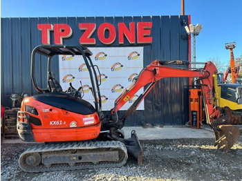 Miniexcavadora KUBOTA KX61-3
