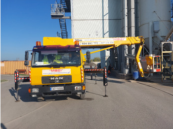 Camión con plataforma elevadora Man 8.163 Bison TKA 30: foto 4