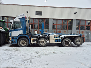 Camión multibasculante Scania 124G 360 Koukkulava: foto 2