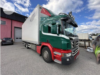 Camión caja cerrada SCANIA P 450
