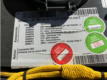 Rodillo nuevo BOMAG DE BW 120 AD-5 Stage V/Tier 4f: foto 4