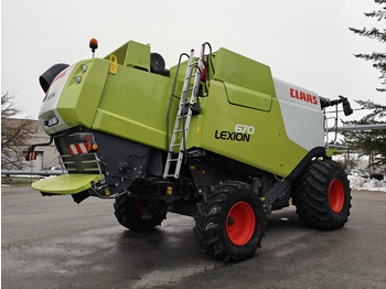 Cosechadora de granos Claas Lexion 670: foto 4